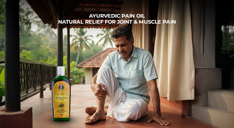 Ayurvedic Pain Oil: Natural Relief for Joint & Muscle Pain